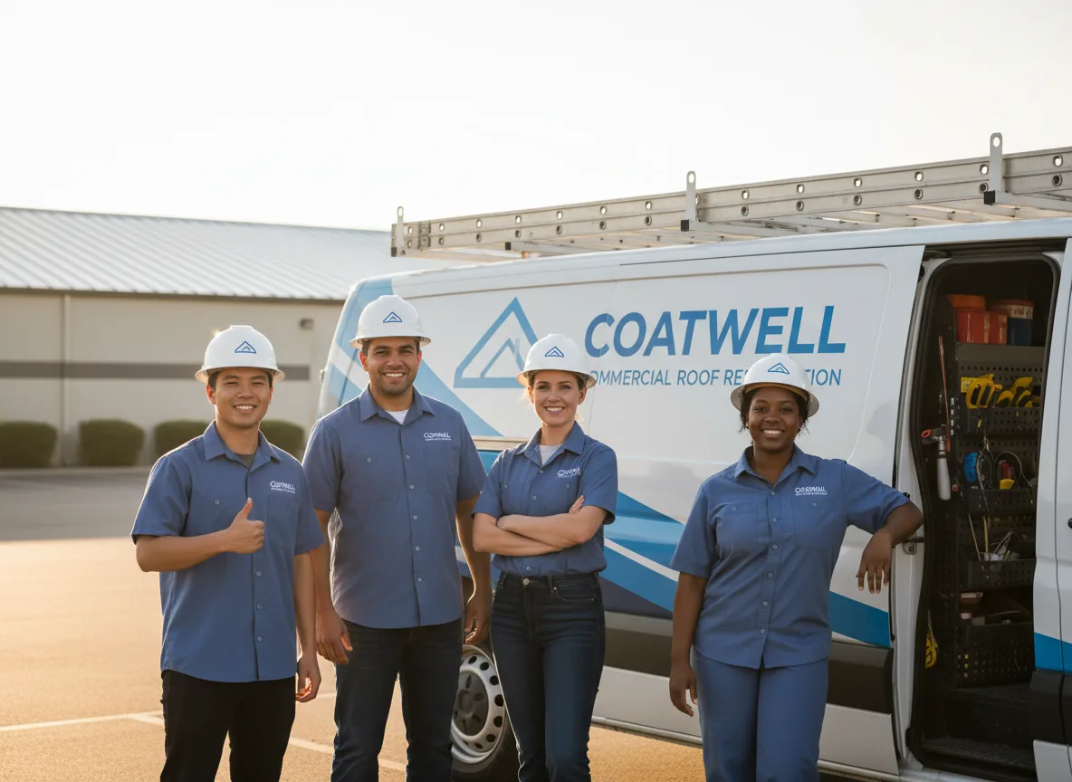 Commercial roof coating company in Dunnsville, VA